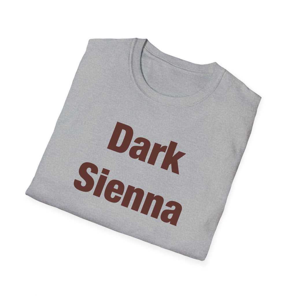 Dark Sienna Lettered T-Shirt