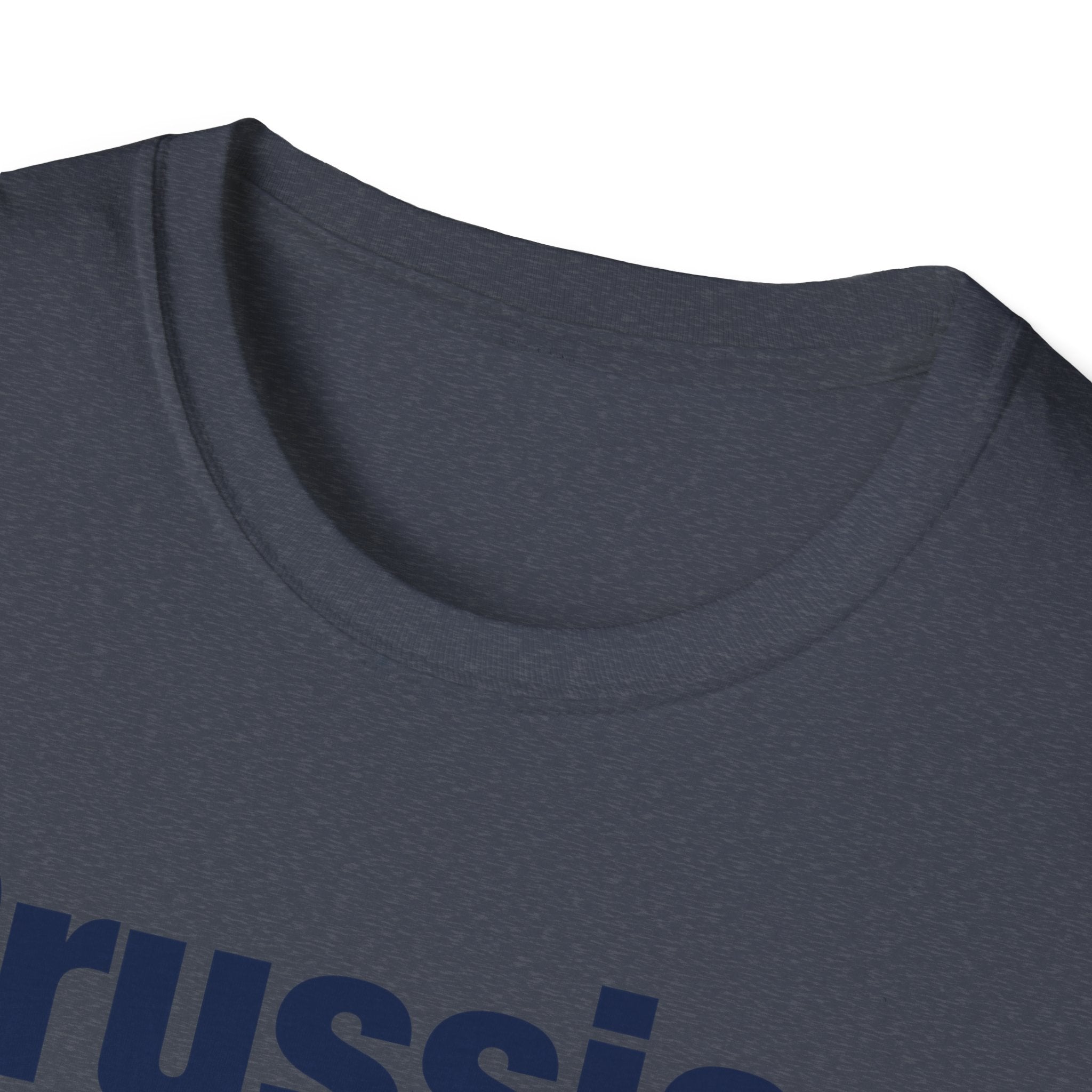 Prussian Blue Lettered T-Shirt